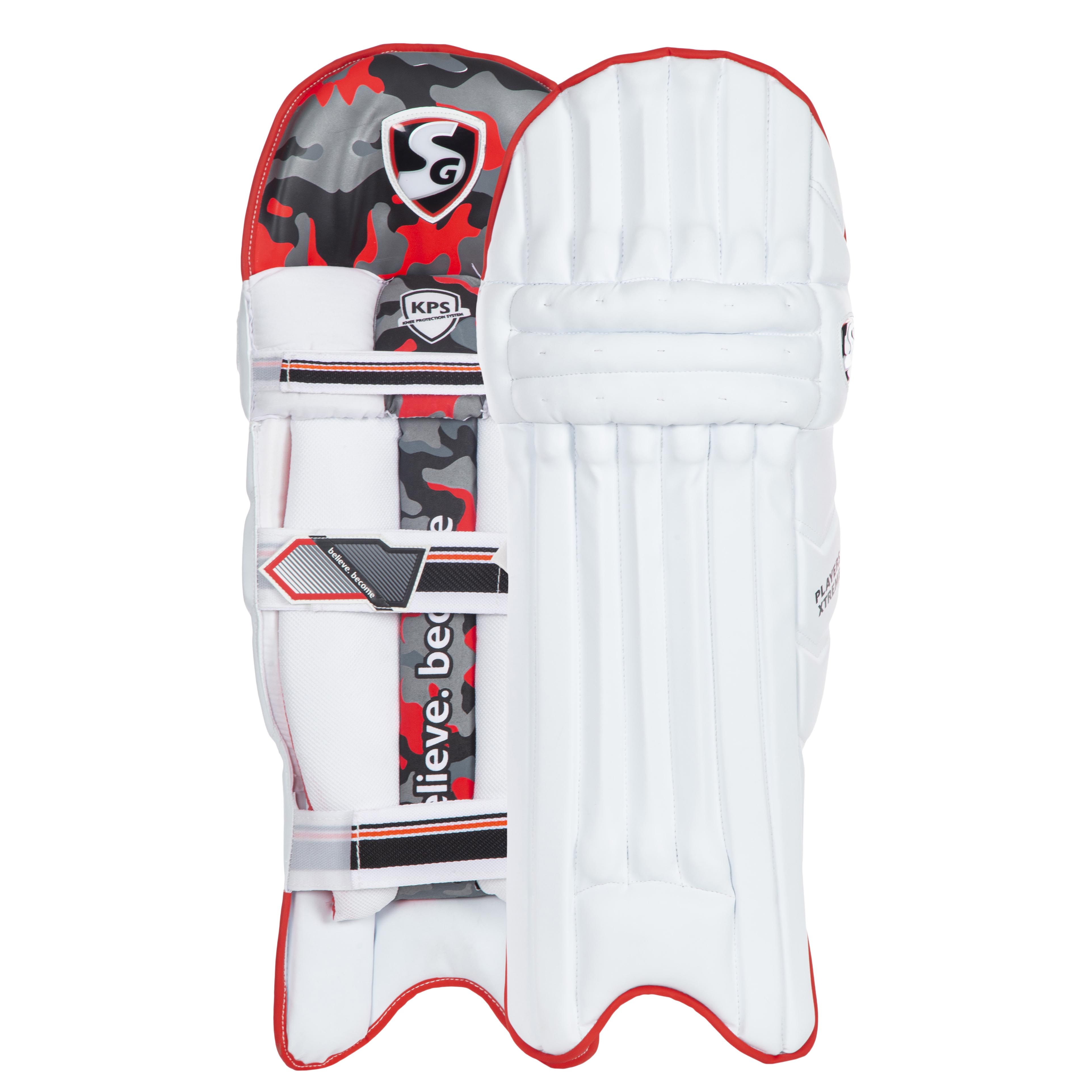 SG Players Xtreme Batting Pads (Mens) (White) Kasel Sport